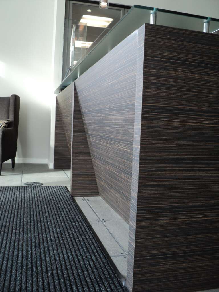 Finished Reception Desk